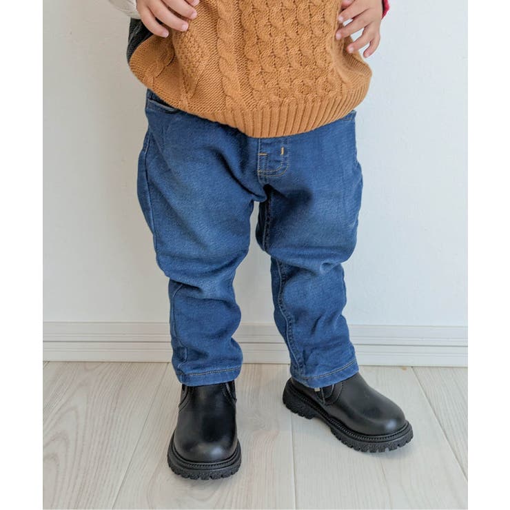 デニム | あったかすぽ軽テーパードパンツ  10分丈 | F.O.Online Store