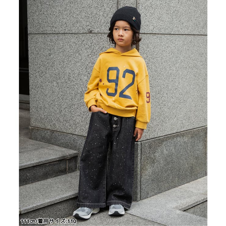 ペイントワイドパンツ  10分丈 | F.O.Online Store | 詳細画像9 