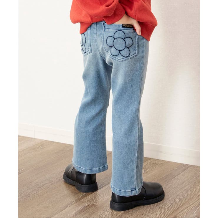 サックス | あったかフレアエブリパンツ  10分丈 | F.O.Online Store