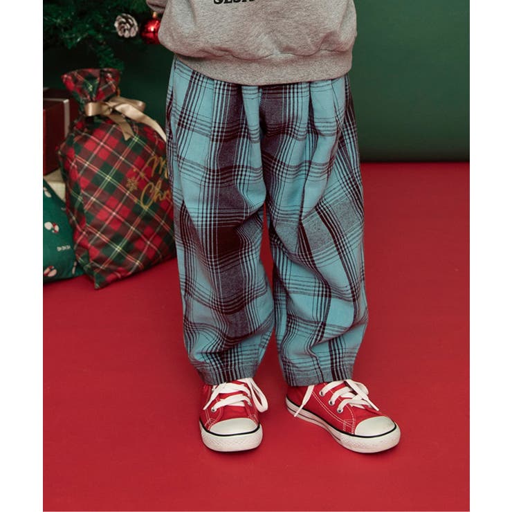 ミント | 【リンク】チェックパンツ  10分丈 | F.O.Online Store