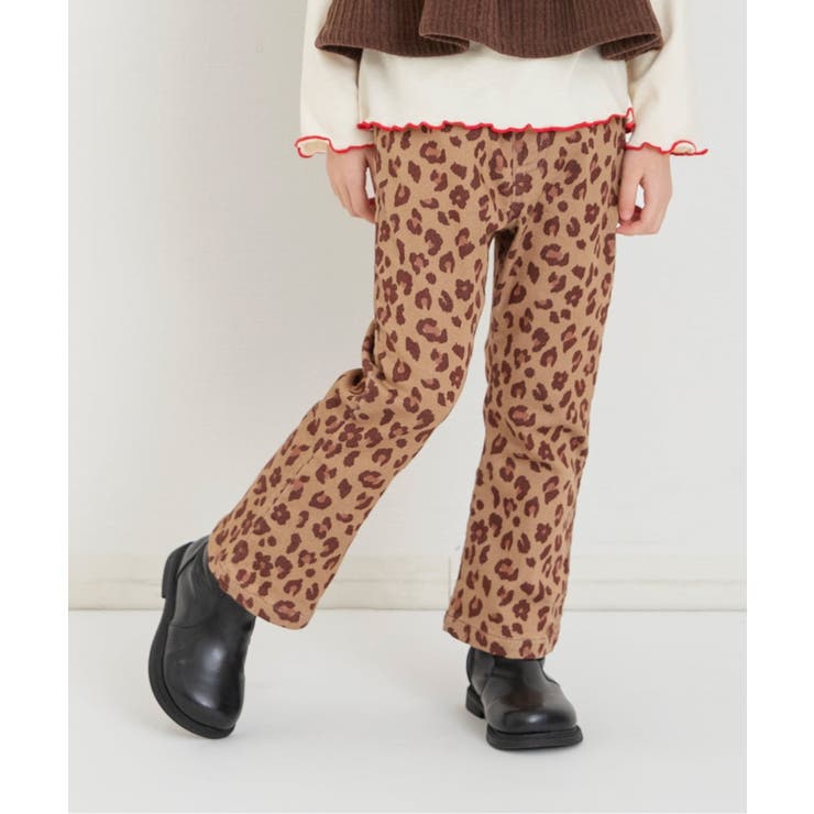 ブラウン | あったかフレアエブリパンツ  10分丈 スーパーストレッチ | F.O.Online Store