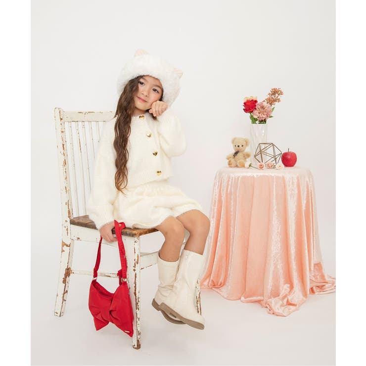 シャギーニットフレアパンツ  ショート丈 | F.O.Online Store | 詳細画像14 