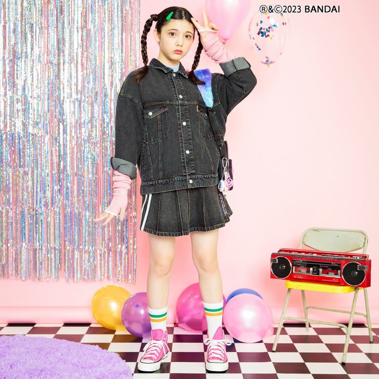 たまごっち】DENIMプリーツスカパン[品番：FOKK0018207]｜F.O.Online