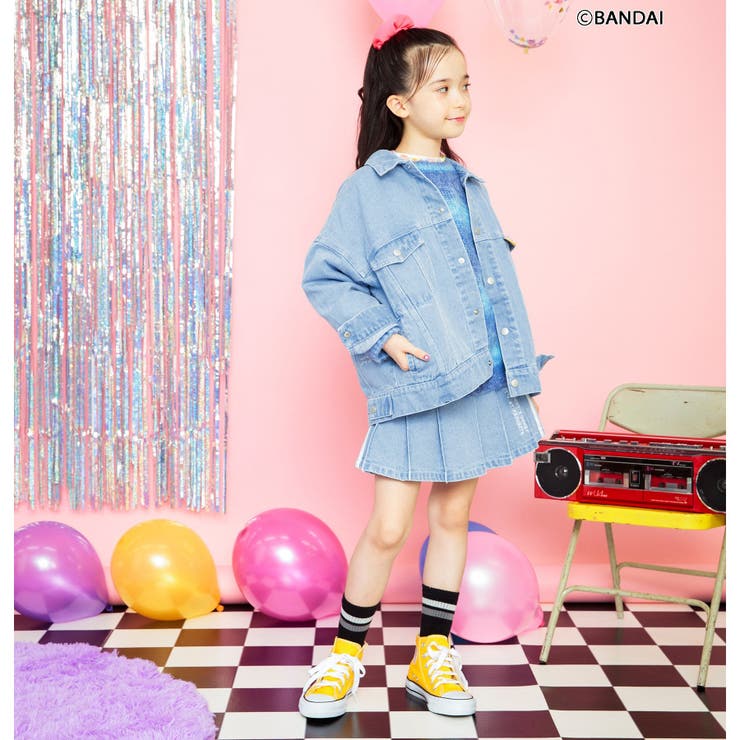 たまごっち】DENIMプリーツスカパン[品番：FOKK0018207]｜F.O.Online