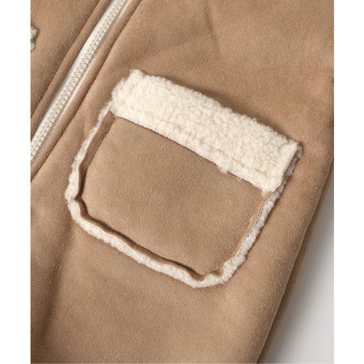 Bpop ムートンジャンプスーツ[品番：FOKK0025104]｜F.O.Online Store