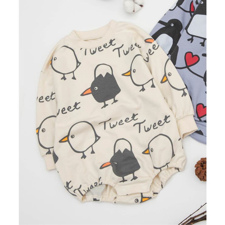 アイボリー | FUN!FAN!アニマル 総柄ボディオール | F.O.Online Store