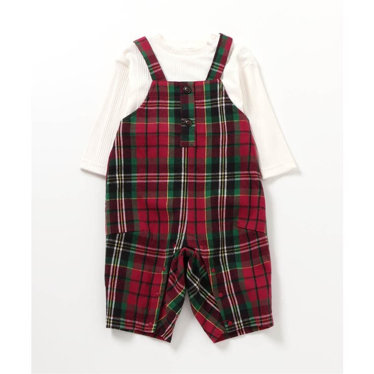 【リンク】2Pセットチェックベビーサロペ | F.O.Online Store | 詳細画像14 