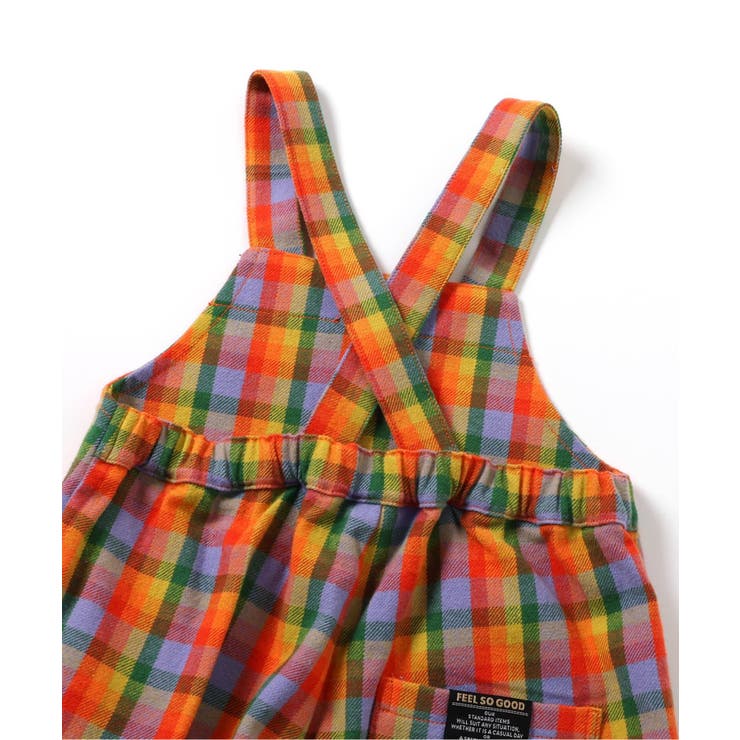 【リンク】2Pセットチェックベビーサロペ | F.O.Online Store | 詳細画像5 