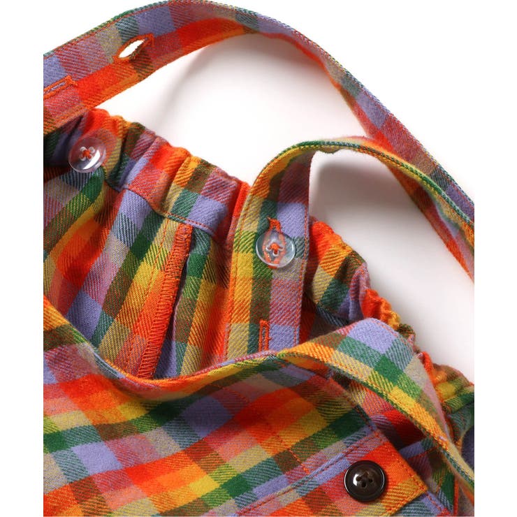 【リンク】2Pセットチェックベビーサロペ | F.O.Online Store | 詳細画像6 