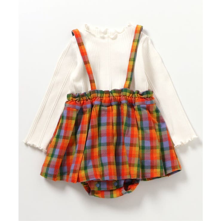 【リンク】2Pセットチェックベビージャンスカ | F.O.Online Store | 詳細画像2 