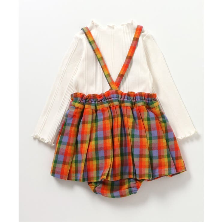 【リンク】2Pセットチェックベビージャンスカ | F.O.Online Store | 詳細画像3 