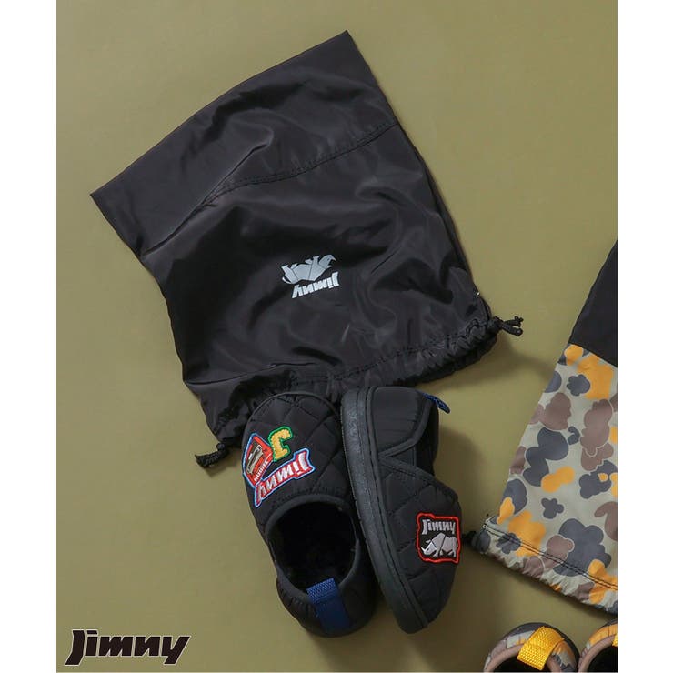 ブラック | 【リンク】Jimnyコラボ ワッペンキルトシューズ | F.O.Online Store