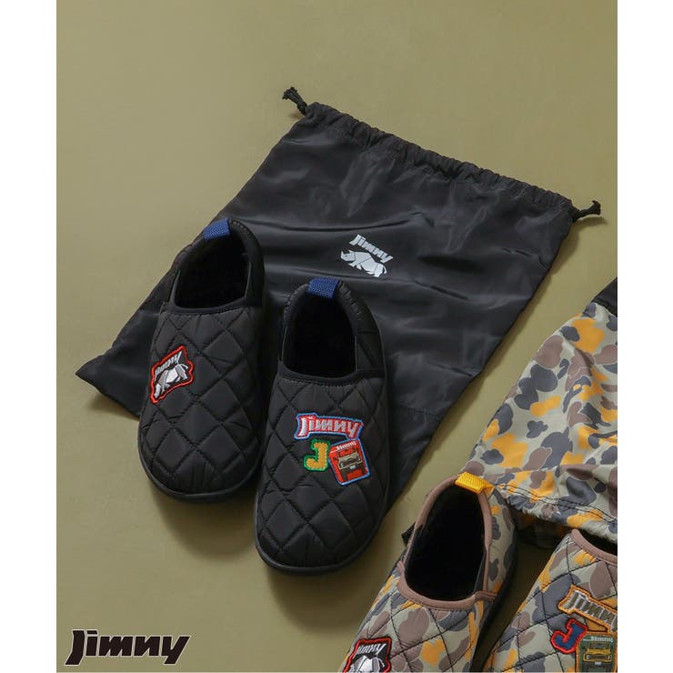 ブラック | 【リンク】Jimnyコラボ ワッペンキルトシューズ(大人) | F.O.Online Store