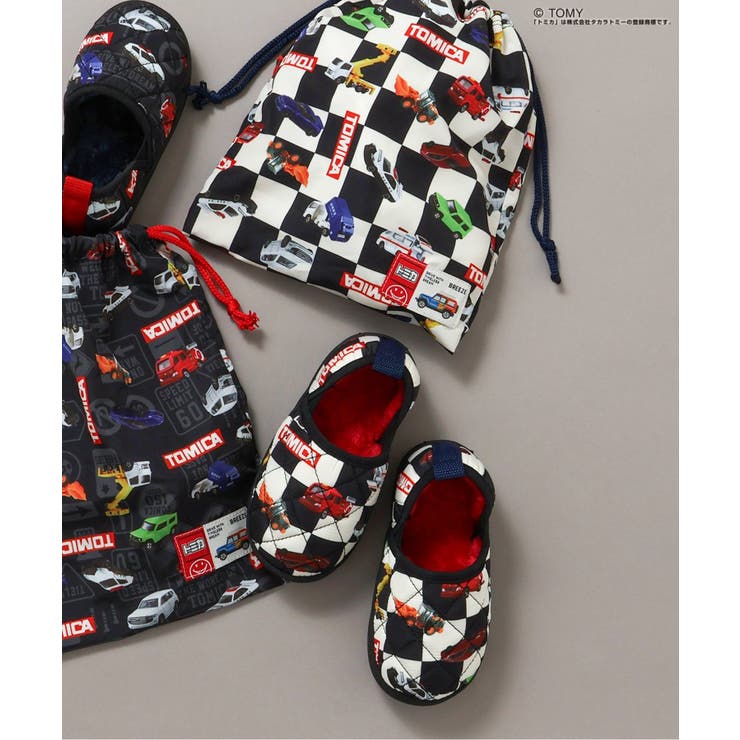 チェック柄 | TOMICA×BREEZE 総柄キルトシューズ | F.O.Online Store