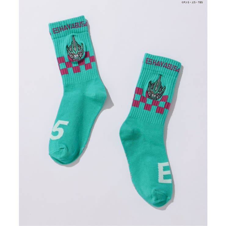 エメラルドグリーン | WEB限定 【シンカリオン】3色3柄ソックス | F.O.Online Store