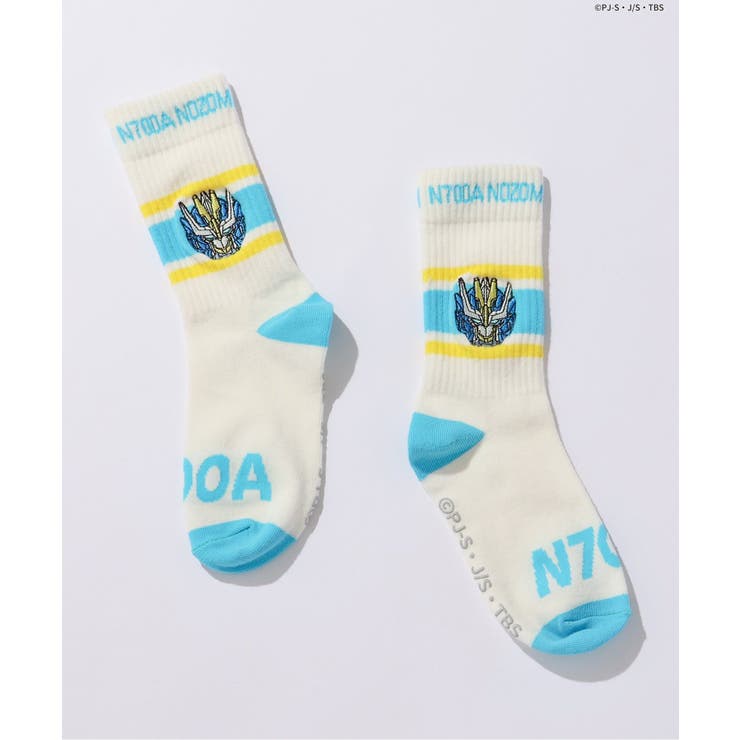 オフホワイト | WEB限定 【シンカリオン】3色3柄ソックス | F.O.Online Store