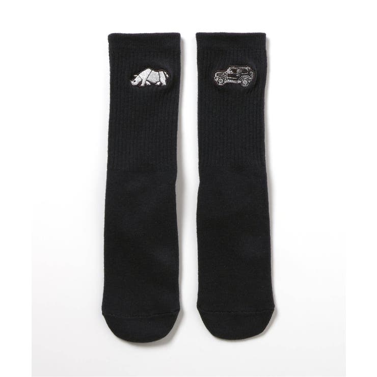 Jimnyコラボ 配色ロゴ＆モチーフソックス | F.O.Online Store | 詳細画像2 