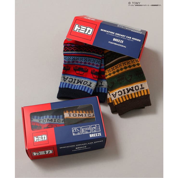 TOMICA×BREEZE 2Pセットノルディックソックス | F.O.Online Store | 詳細画像9 