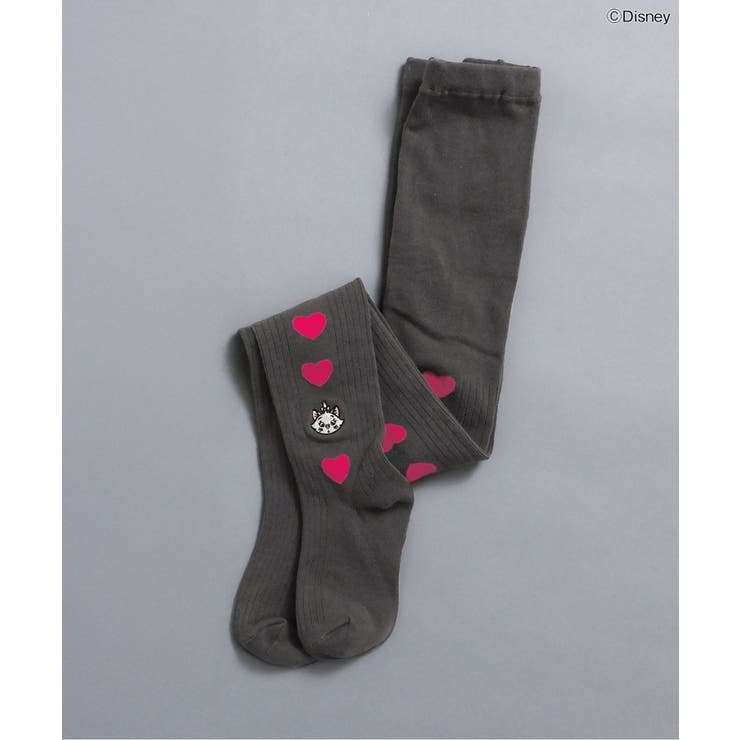 グレー | 【ディズニー】おしゃれキャット/サイドハートタイツ | F.O.Online Store