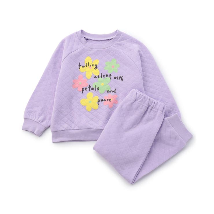 パープル | バラエティキルトかぶりパジャマ | F.O.Online Store