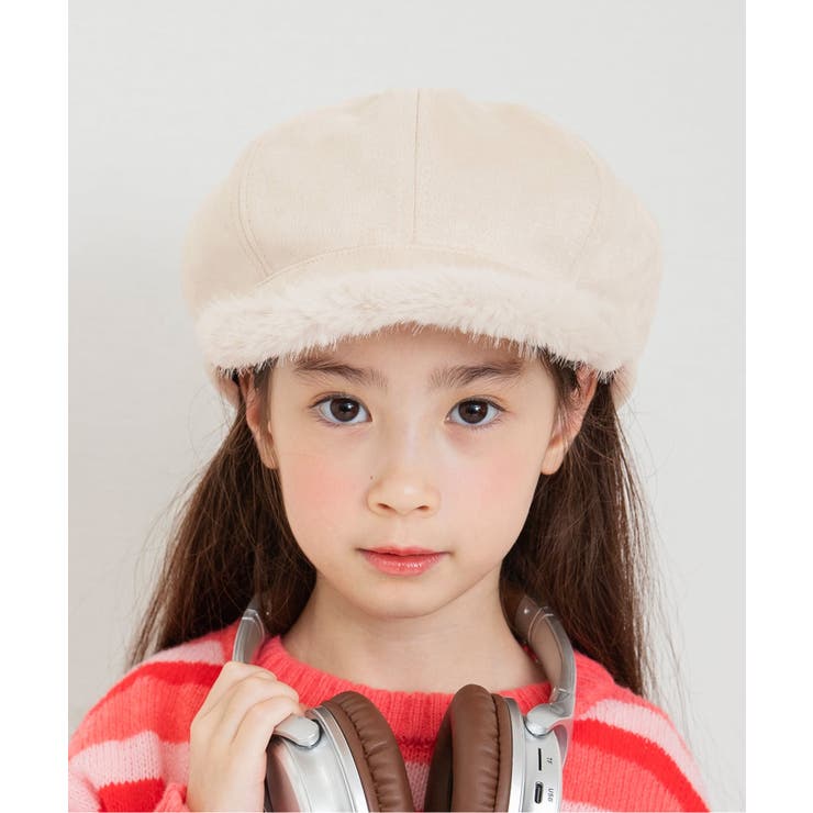 アイボリー | スウェードキャスケット | F.O.Online Store
