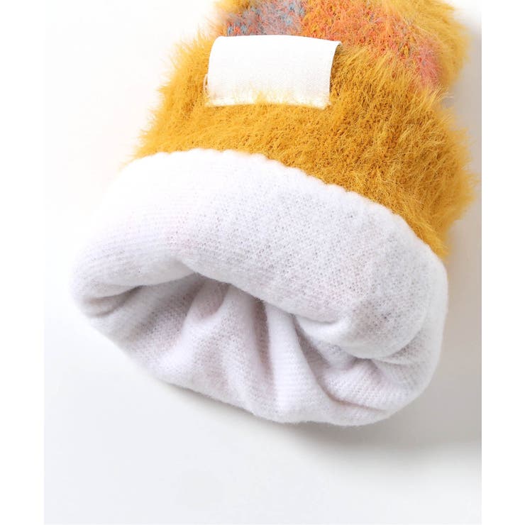 シャギーチェックミトン | F.O.Online Store | 詳細画像8 