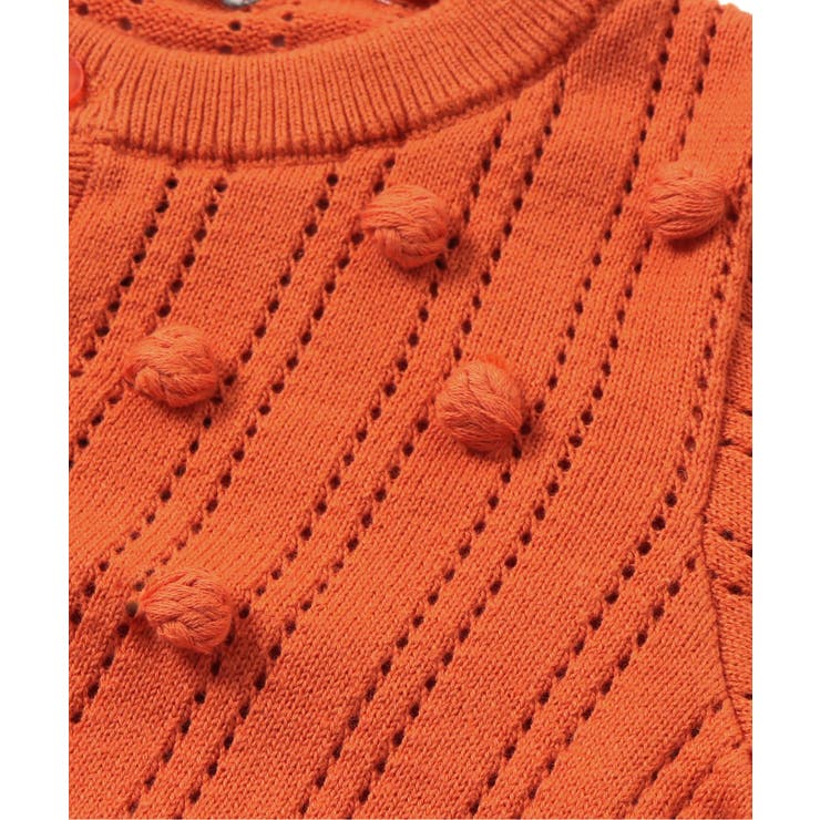 透かし編みポップコーンニットカーディガン | F.O.Online Store | 詳細画像6 