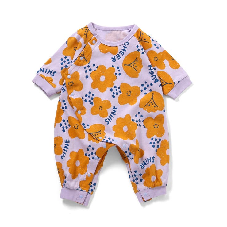 ラベンダー | 【リンク】バラエティ天竺カバーオール | F.O.Online Store