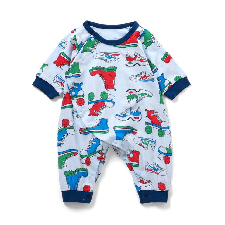 サックス | 【リンク】バラエティ天竺カバーオール | F.O.Online Store