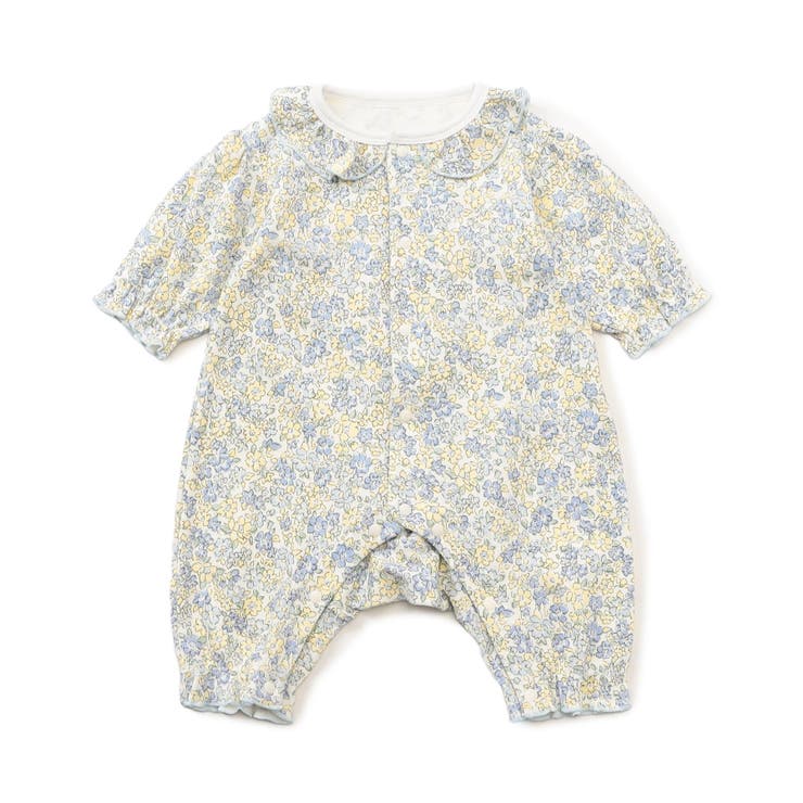 サックス | 【リンク】小花柄カバーオール | F.O.Online Store