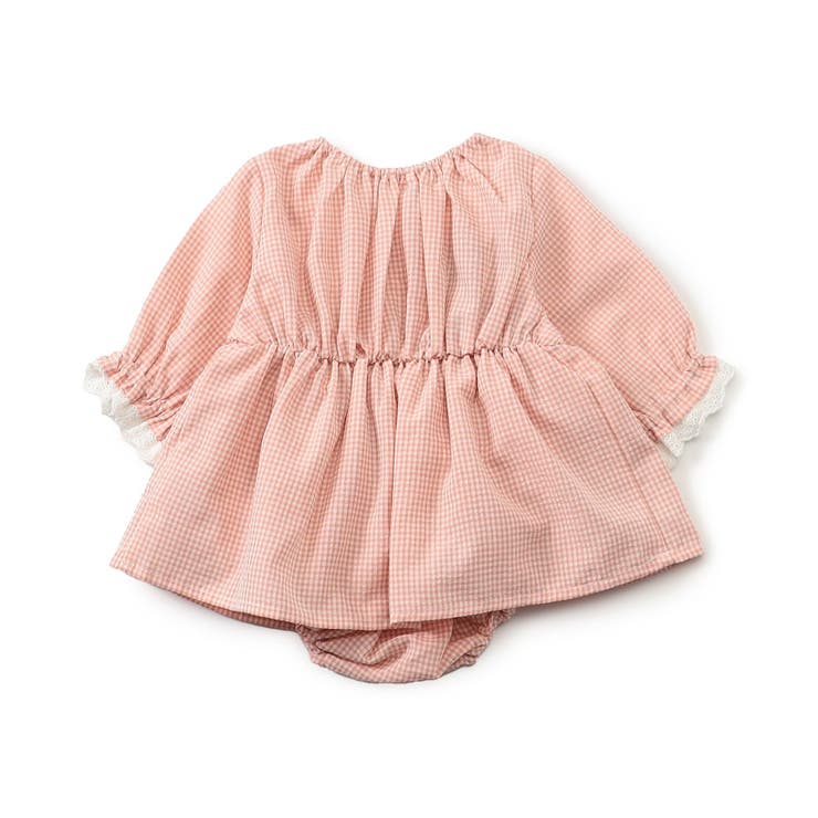 フルーツ刺しゅうシャーリングデザインカバーオール | F.O.Online Store | 詳細画像3 