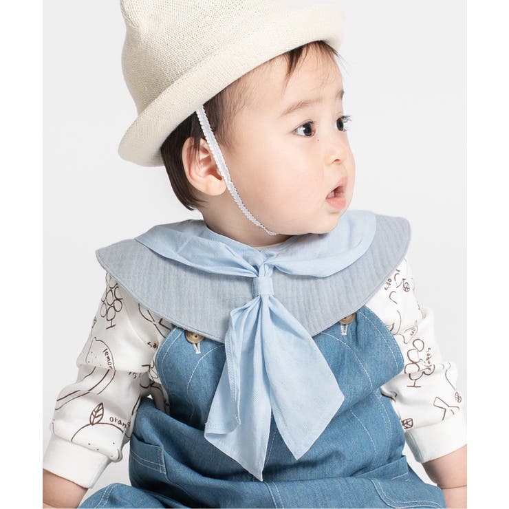 ブルー | ドットジャガードスカーフスタイ | F.O.Online Store