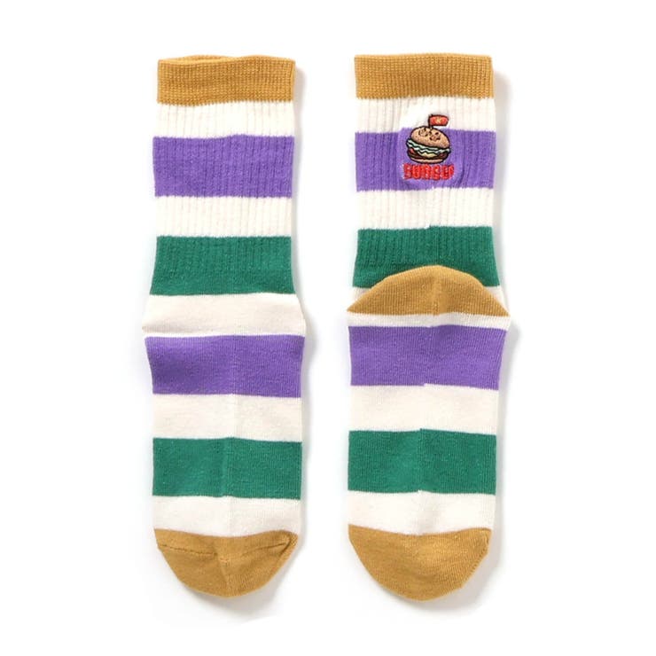 パープル | ライン ソックス 男児 | F.O.Online Store
