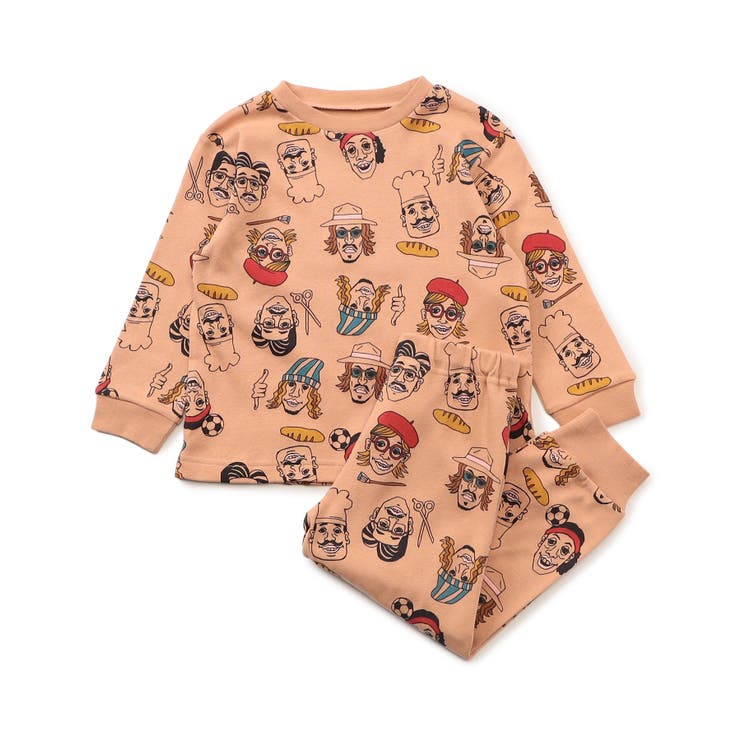 オレンジ | いい顔柄パジャマ | F.O.Online Store