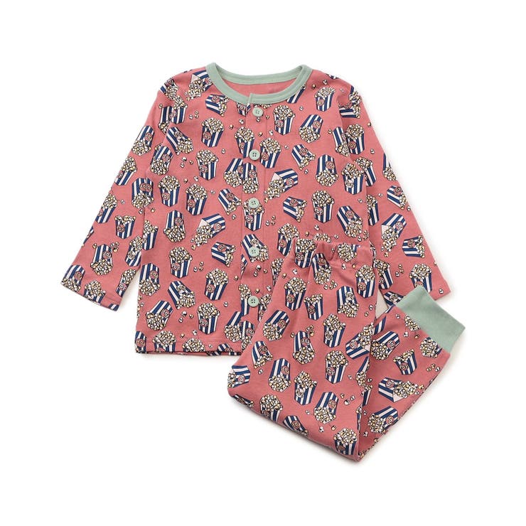 レッド | 【リンク】ポップコーン柄パジャマ | F.O.Online Store