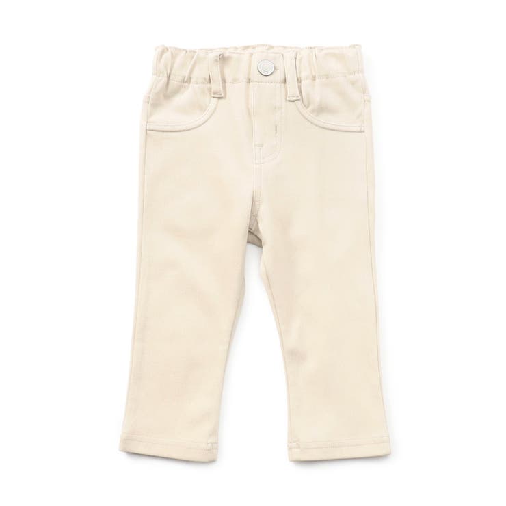 ベージュ | 丈夫なニットツイルパンツ  7分丈 | F.O.Online Store