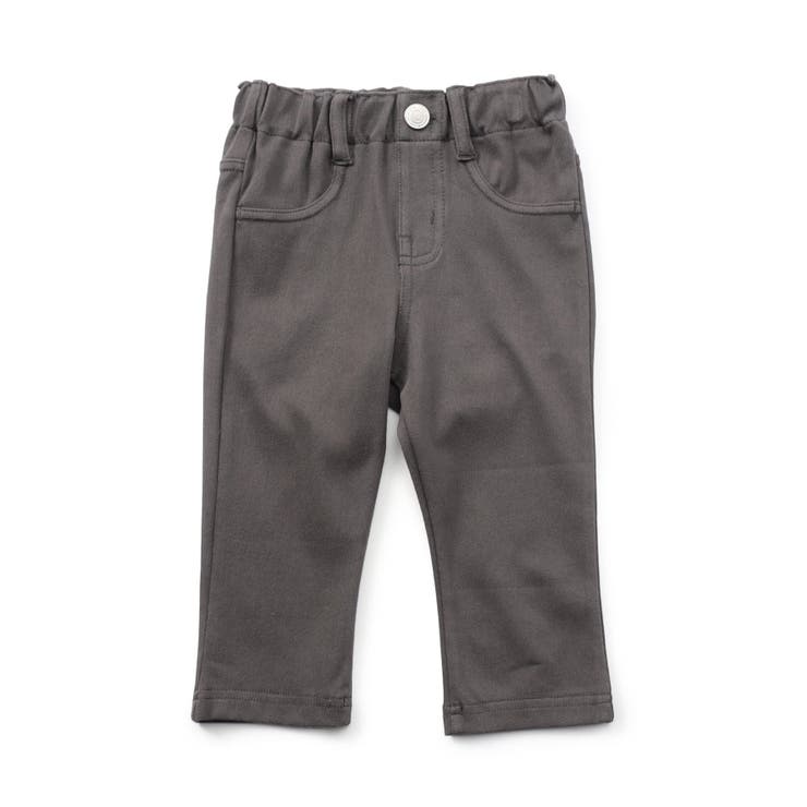 チャコール | 丈夫なニットツイルパンツ  7分丈 | F.O.Online Store