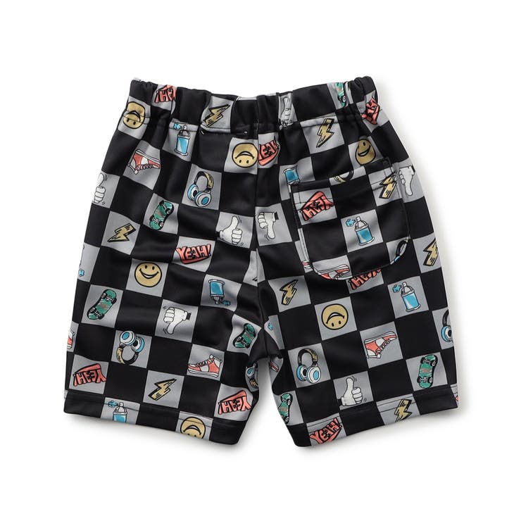 サラッと履ける総柄メッシュハーフパンツ  5分丈 | F.O.Online Store | 詳細画像2 