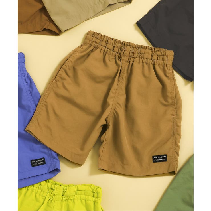 キャメル | 水陸両用5分パンツ  5分丈 UVカット 撥水 | F.O.Online Store