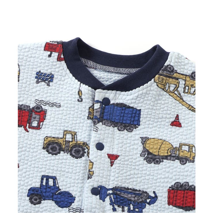 【リンク】はたらく車柄ロンパス | F.O.Online Store | 詳細画像3 