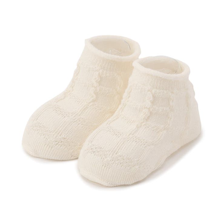 アイボリー | シンプルベビーソックス | F.O.Online Store