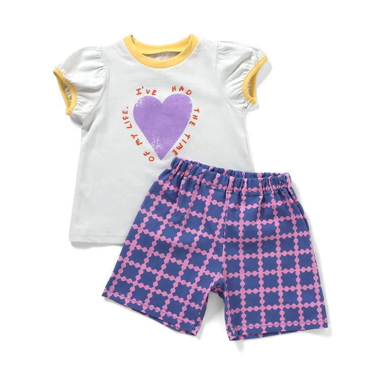 サックス | 【リンク】カラフルポップパフスリーブパジャマ | F.O.Online Store