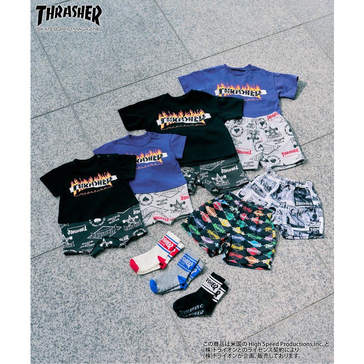 【リンク】THRASHER Tシャツ/パンツセット | F.O.Online Store | 詳細画像8 