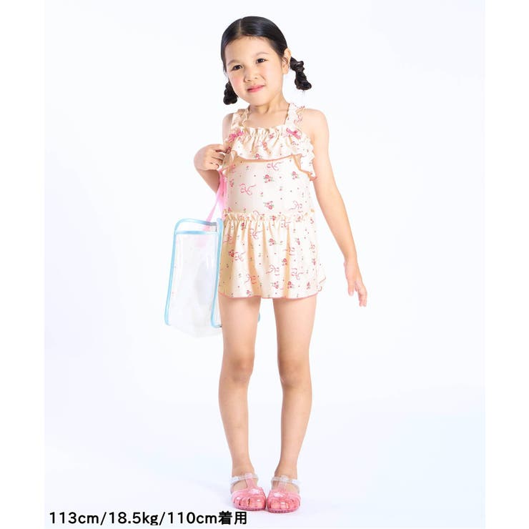 リボン小花総柄ワンピース水着 | F.O.Online Store | 詳細画像12 