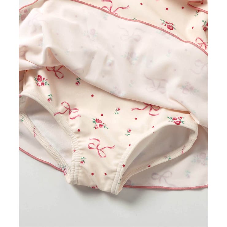 リボン小花総柄ワンピース水着 | F.O.Online Store | 詳細画像9 