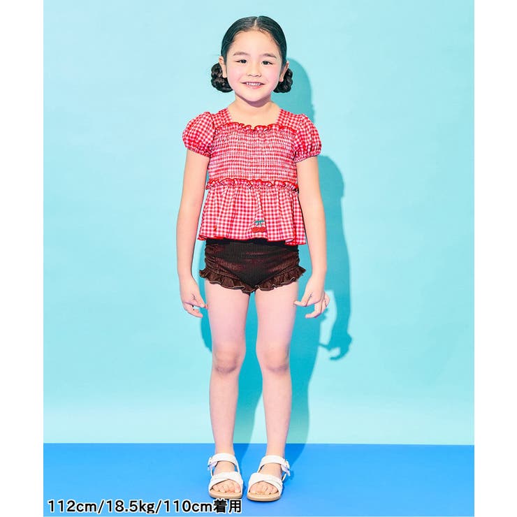 肩がズリ落ちにくい フルーツモチーフセパレート水着 | F.O.Online Store | 詳細画像13 
