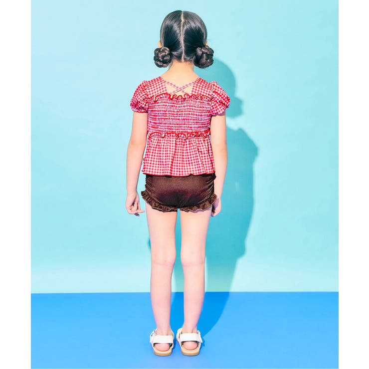 肩がズリ落ちにくい フルーツモチーフセパレート水着 | F.O.Online Store | 詳細画像14 
