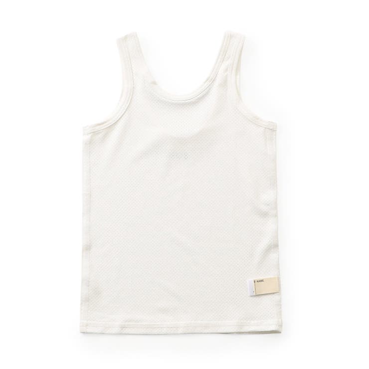 オフホワイト | かくれんぼインナーメッシュ タンクトップ 接触冷感 抗菌防臭 | F.O.Online Store