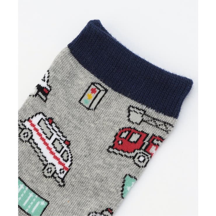 はたらくくるま柄ソックス | F.O.Online Store | 詳細画像2 