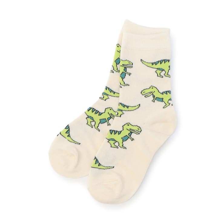 ゆる?い恐竜柄ソックス | F.O.Online Store | 詳細画像1 